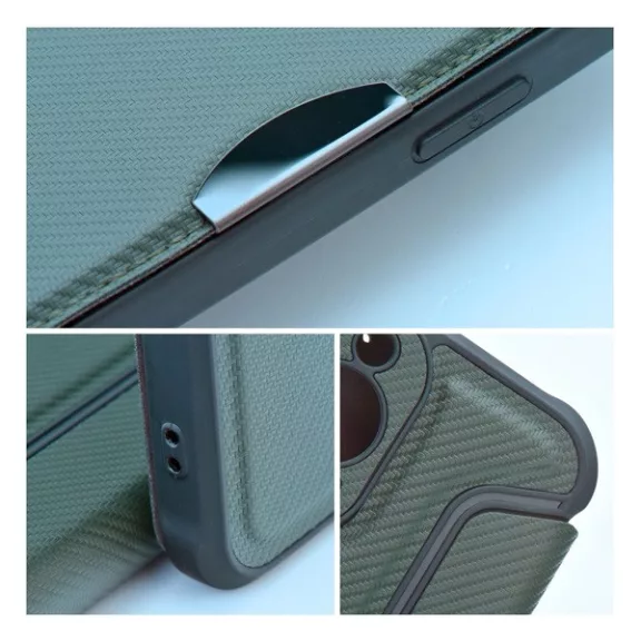 Razor book Samsung Galaxy A05s flip tok, zöld