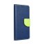 Fancy Xiaomi Redmi Note 13 5G flip tok, kék-lime