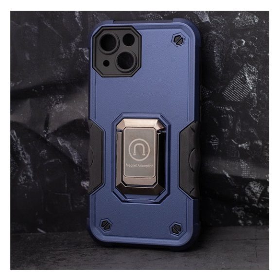 Defender Bulky iPhone 14 Plus ütésálló tok, sötétkék