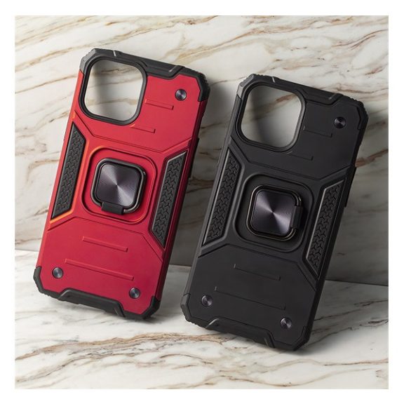 Defender Nitro iPhone 14 Pro Max ütésálló tok, piros