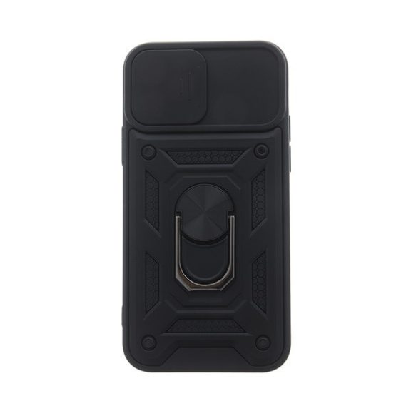 Defender Slide iPhone 14 Pro ütésálló tok, fekete