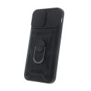 Defender Slide Samsung Galaxy A14 4G / A14 5G ütésálló tok, fekete