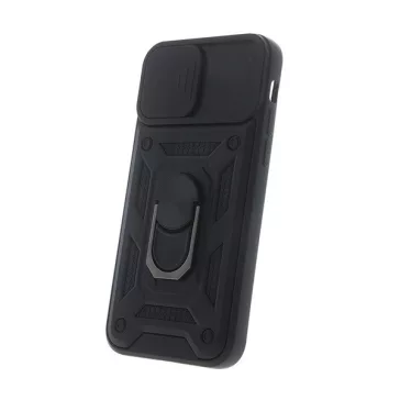   Defender Slide Samsung Galaxy A14 4G / A14 5G ütésálló tok, fekete