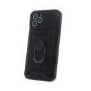 Defender Slide Samsung Galaxy A14 4G / A14 5G ütésálló tok, fekete