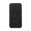 Defender Slide Xiaomi Redmi Note 12 5G (Global) / Poco X5 ütésálló tok, fekete