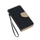 Fancy Samsung Galaxy A25 5G flip tok, fekete-arany