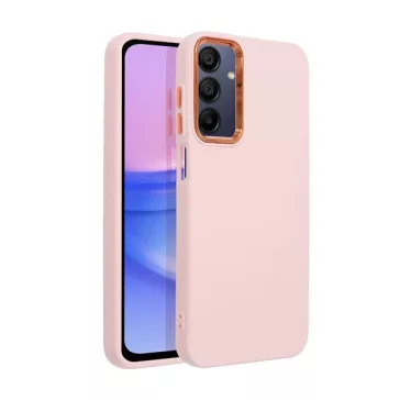   Frame Samsung Galaxy A15 5G közepesen ütésálló tok kameravédő kerettel, rózsaszín