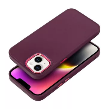   Frame Samsung Galaxy A15 5G közepesen ütésálló tok kameravédő kerettel, lila