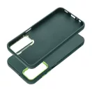 Frame Samsung Galaxy A15 5G közepesen ütésálló tok kameravédő kerettel, zöld
