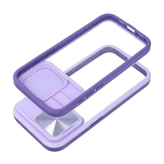 Slider Samsung Galaxy A15 5G kameravédős szilikon tok, fekete