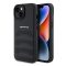 AMG Debossed Lines Apple iPhone 14 Plus /  15 Plus tok, fekete