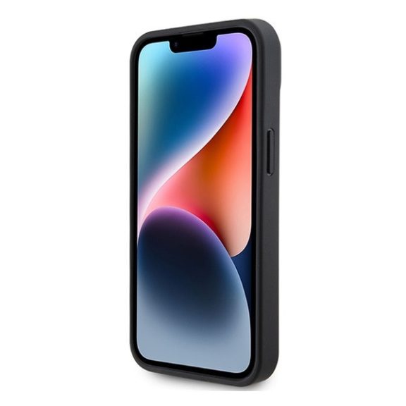 AMG Debossed Lines Apple iPhone 14 Plus /  15 Plus tok, fekete