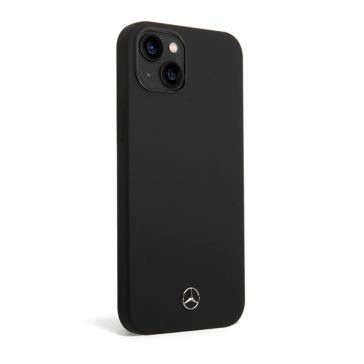Mercedes Liquid Apple iPhone 14 Plus szilikon tok, fekete