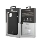Mercedes Liquid Apple iPhone 14 Plus szilikon tok, fekete