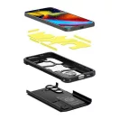Spigen Tough Armor Samsung Galaxy S24 tok, fekete