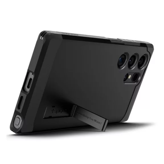 Spigen Tough Armor Samsung Galaxy S24 Ultra tok, fekete