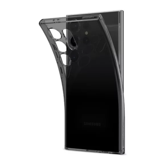 Spigen Liquid Crystal Samsung Galaxy S24 Ultra tok, Space Crystal, átlátszó-szürke