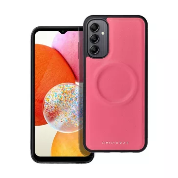   Roar Morning Magsafe Samsung Galaxy A14  eco bőr tok, rózsaszín