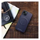 Roar Leather Magsafe iPhone 15 Plus eco bőr tok, kék