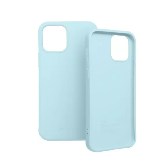 Roar Space iPhone 15 Plus szilikon tok, világoskék