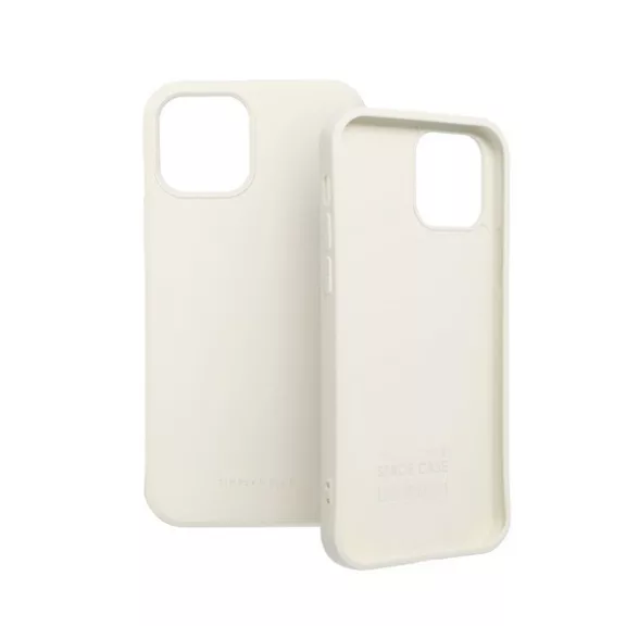 Roar Space iPhone 15 Pro szilikon tok, törtfehér