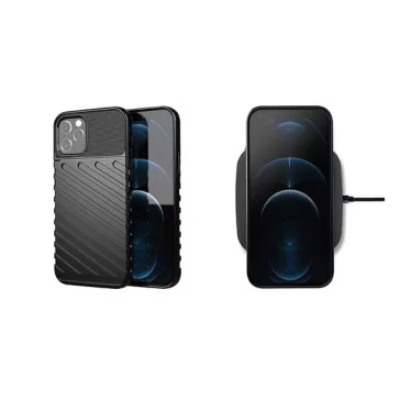 Forcell Thunder Samsung Galaxy A34 5G tok, fekete
