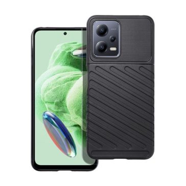 Forcell Thunder Xiaomi Redmi Note 12 5G tok, fekete