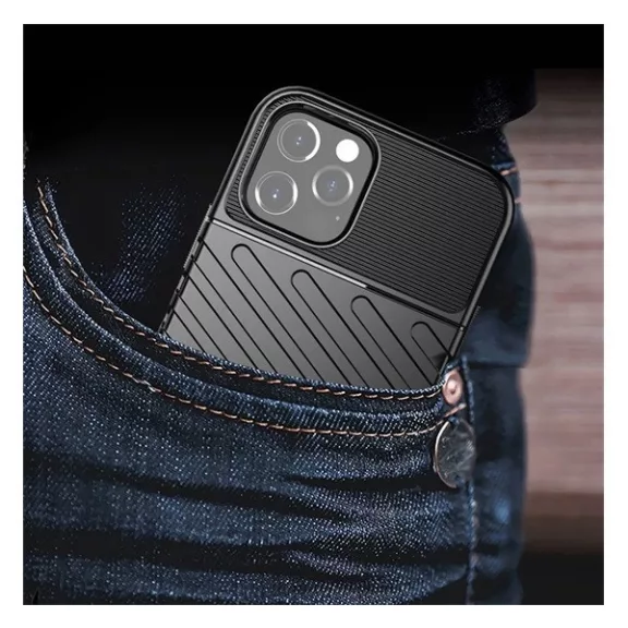 Forcell Thunder Apple iPhone 15 Pro MAX tok, fekete