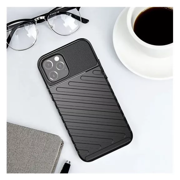 Forcell Thunder Apple iPhone 15 Pro MAX tok, fekete