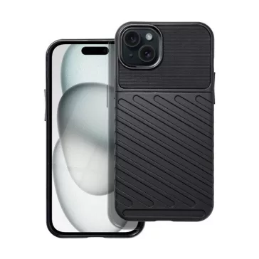 Forcell Thunder Apple iPhone 15 Plus tok, fekete