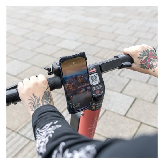 4smarts City biciklis tartó, fekete