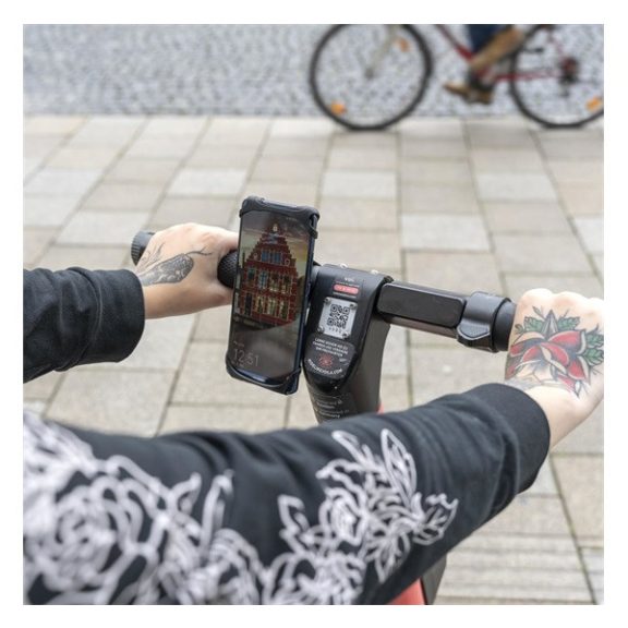 4smarts City biciklis tartó, fekete