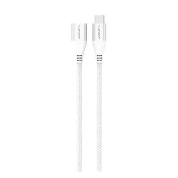   4smarts Extension USB / USB-C töltő- és adatkábel, 60W, 1.5m, fehér