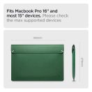 Spigen Valentinus S Laptop Sleeve tok, 16" zöld