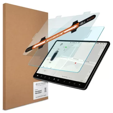   Spigen Tesla EZ Fit Refill Anti Glare kijelzővédő üvegfólia (Model Y / 3) (1db)
