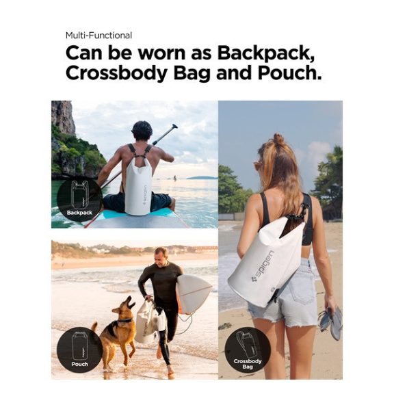 Spigen Aqua Shield A630 univerzális vízálló táska, fehér