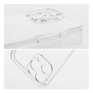   Clear 2mm Samsung Galaxy A53 5G tok, átlátszó (kamera védelemmel)