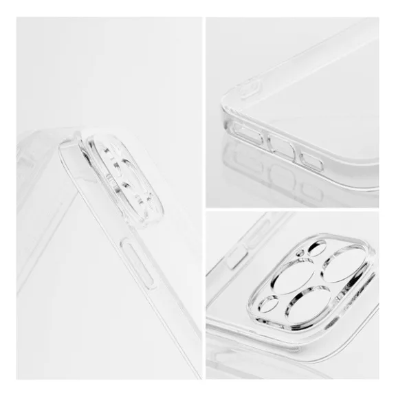 Clear 2mm Samsung Galaxy A53 5G tok, átlátszó (kamera védelemmel)