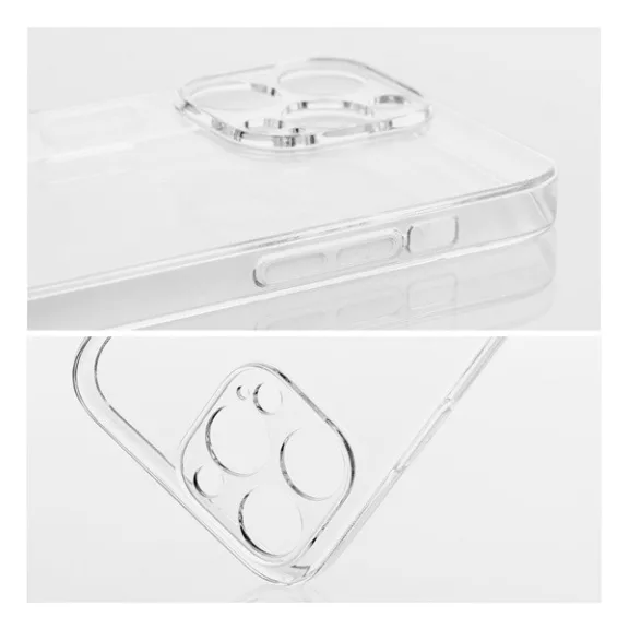 Clear 2mm Samsung Galaxy A13 4G tok, átlátszó (kamera védelemmel)