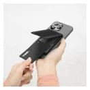 Uniq Heldro ID mágneses kártyatartó szíjjal, rózsaszín