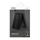 Uniq Heldro ID mágneses kártyatartó szíjjal, fekete