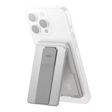 Uniq Heldro ID mágneses kártyatartó szíjjal, szürke