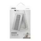 Uniq Heldro ID mágneses kártyatartó szíjjal, szürke