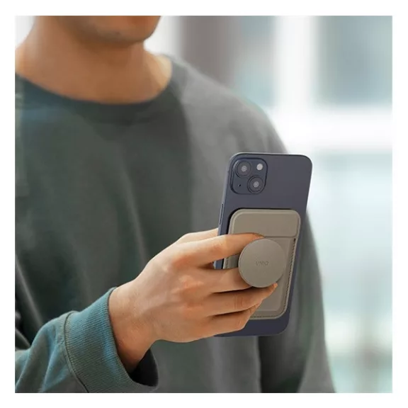 Uniq Flixa mágneses kártyatartó, kanárisárga