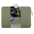 Uniq Vienna Fabric laptop tok, (max 14") zöld