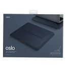 Uniq Oslo Laptop táska kihajtható kártyatartóval, ( max 14") tengerészkék