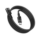 Hoco U107 USB-C hosszabbító kábel 1,2m, fekete