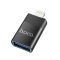 Hoco UA17 OTG adapter USB-A-Lightning, fekete