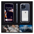 Spigen Crystal Slot Apple iPhone 15 Pro tok kártyatartóval, Crystal Clear, átlátszó