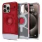 Spigen Classic C1 MagFit Apple iPhone 15 Pro tok, MagSafe, piros